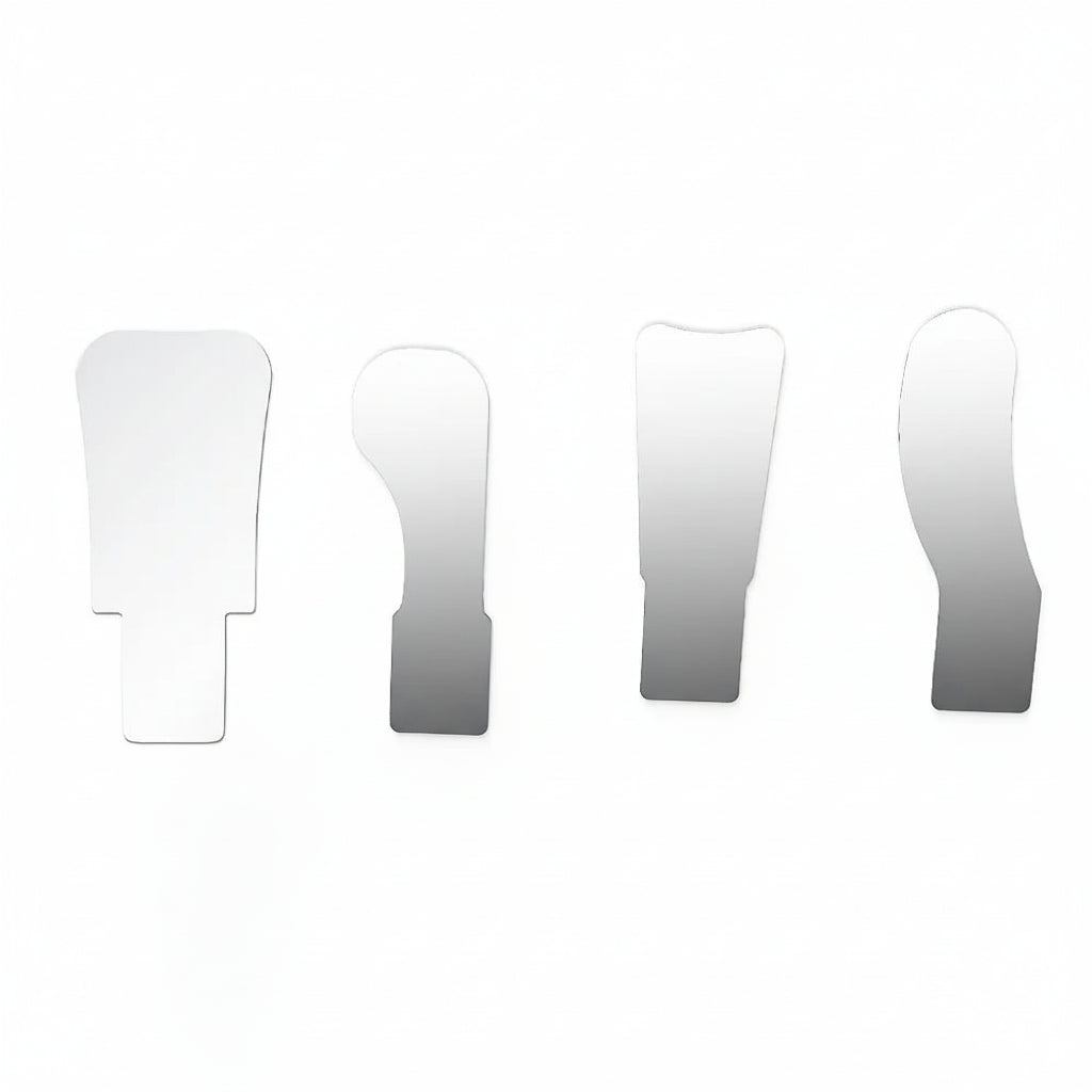 Photography Mirrior With Led Anti Fog - Photography Mirrior Stainless Steel Set of 3