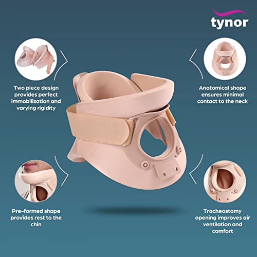 Tynor Cervical Orthosis (Philadelphia) Plastazote, Beige, Medium, 1 Unit