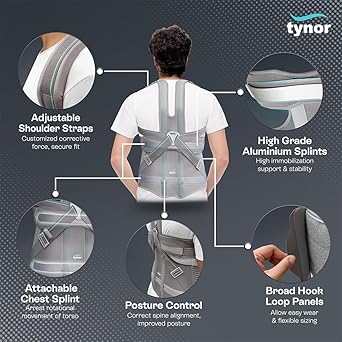 TYNOR Taylor's Brace Long XXL Grey