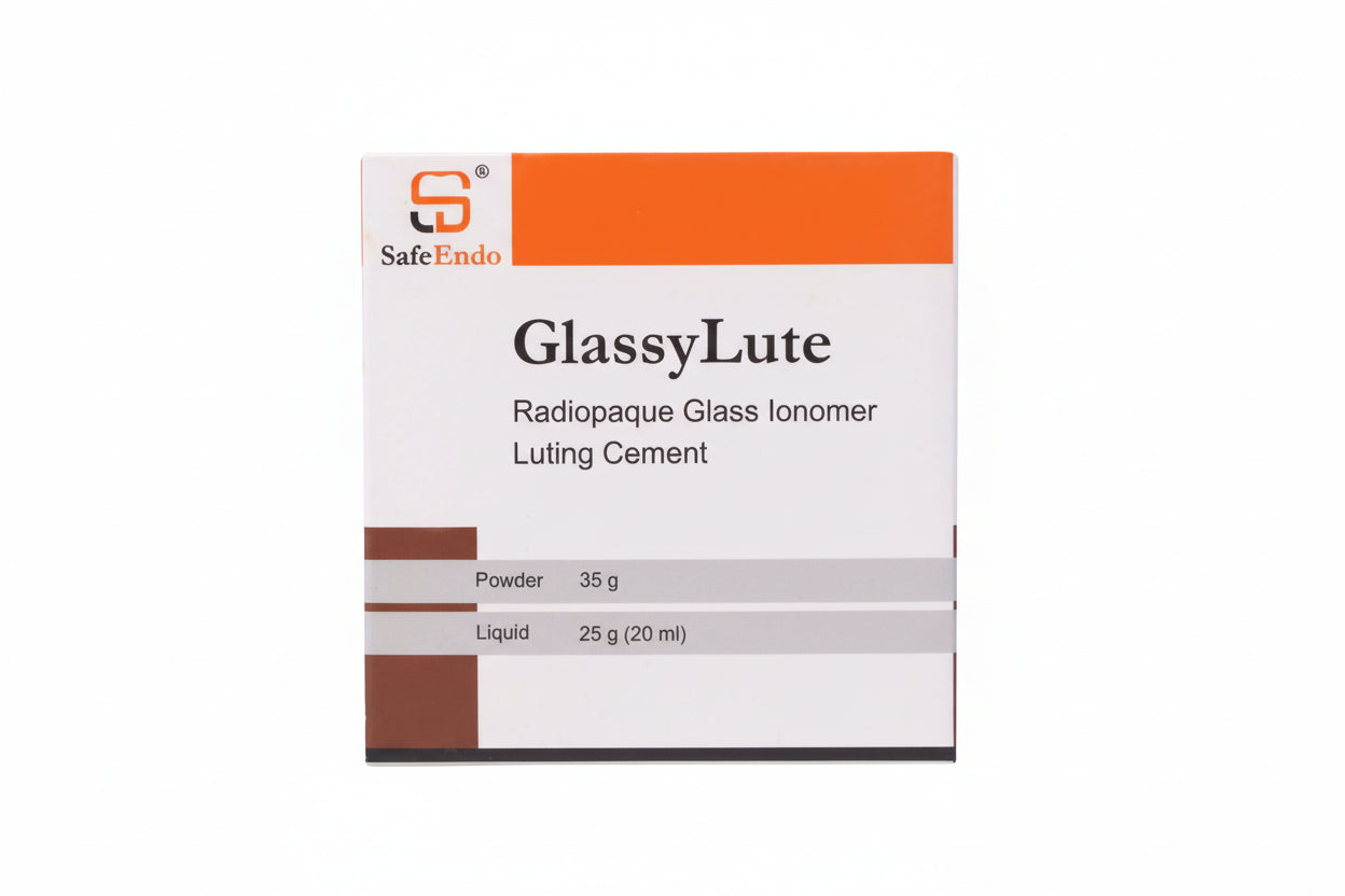 Glassy Lute Endo Safe Type-1 Glass Ionomer Luting Cement 