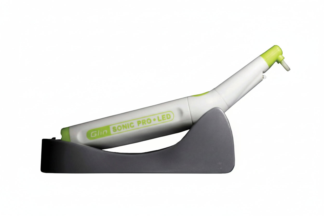 Glin Sonic Activator Pro Led - Endo Sonic Activator Handpiece + 120 Disposable Tips
