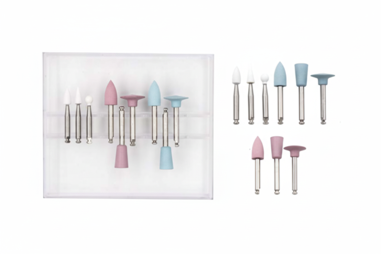 Composite Polishing Finishing Bur Kit (Pack of 9)
