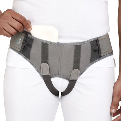 TYNOR Hernia Belt, Grey, XL, 1 Unit