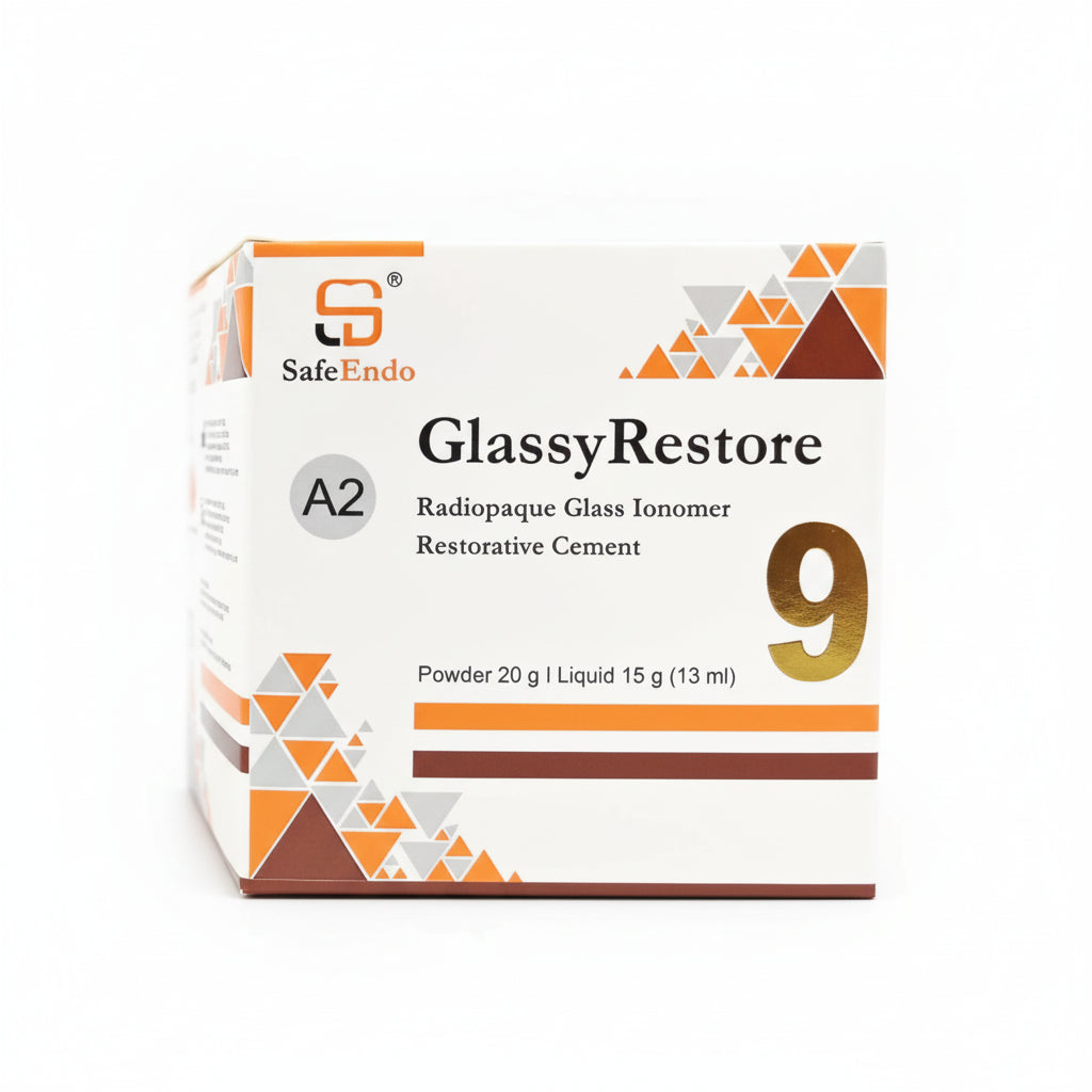 SafeEndo Glassy Restore Type-2 & Type-9 Glass Ionomer Cement