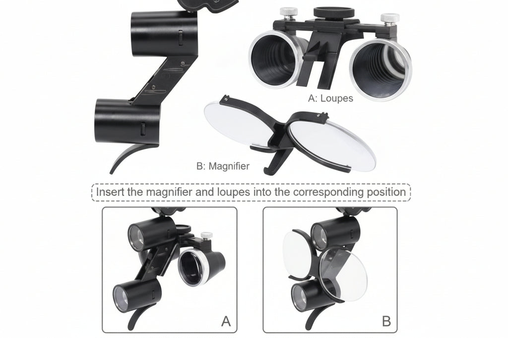 Younismart dental loupe & light