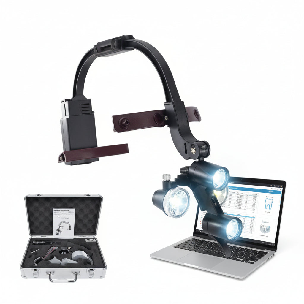 Younismart dental loupe & light