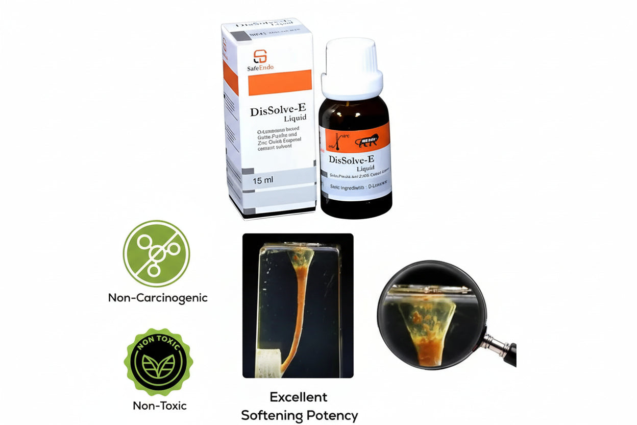 SafeEndo Dis Solve E 15ML - EDTA Root Canal Chelating Solution