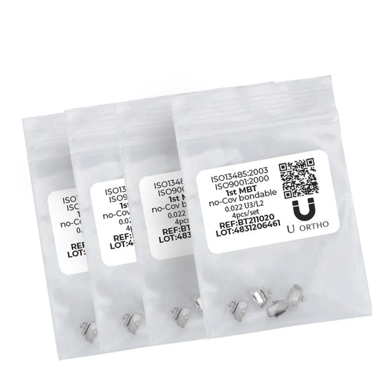 U Ortho Bondable Buccal Tubes - 1st Molar MBT 0.022 - U3/L2