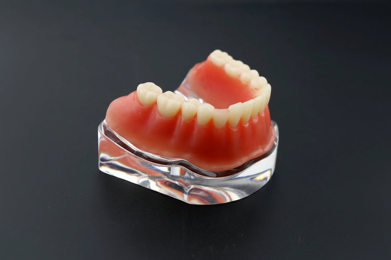 Implant Model With Bar  Full-Jaw